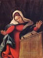Virgin Annunciated 1527 Renaissance Lorenzo Lotto